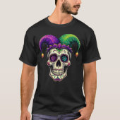 Mardi Gras Kostüm Unterwegs in die Hochgebirgswelt T-Shirt (Vorderseite)