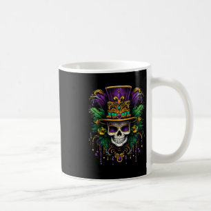 Mardi Gras Kostüm Zucker Schädel Karneval New Orle Kaffeetasse