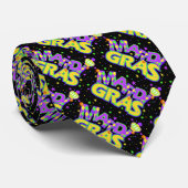 Mardi Gras Krawatte - SRF (Gerollt)