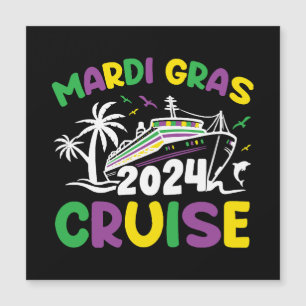 Mardi Gras Kreuzfahrt Gruppe Magnetkarte