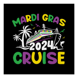 Mardi Gras Kreuzfahrt Gruppe Poster