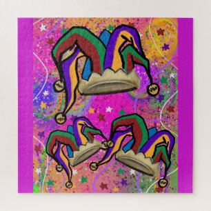 MARDI GRAS KUNST  PUZZLE