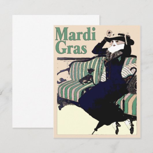 Mardi Gras Lady (Vorne/Hinten)