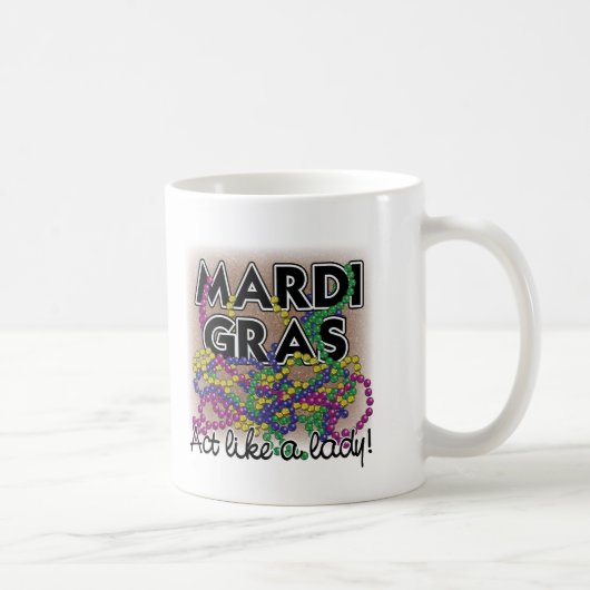 Mardi Gras Lady Tasse (Rechts)