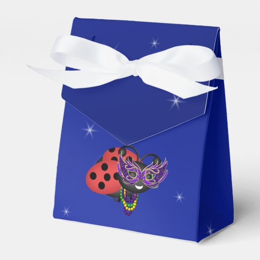Mardi Gras Ladybug Geschenkschachtel (Vorderseite)