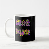 Mardi Gras Laissez Les Bon Temps Rouler Beads Fleu Kaffeetasse (Links)