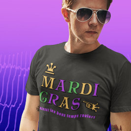Mardi Gras Laissez les bons temps rouller T-Shirt