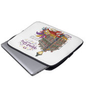 Mardi Gras Laptopschutzhülle (Vorne Knopf)