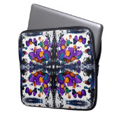 Mardi Gras Laptopschutzhülle (Vorderseite Links)