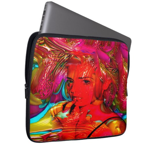 Mardi Gras Laptopschutzhülle (Vorne Rechts)