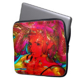 Mardi Gras Laptopschutzhülle (Vorderseite Links)