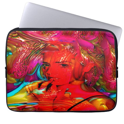 Mardi Gras Laptopschutzhülle (Vorderseite)