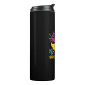 Mardi Gras Lass Festival Moon and Stars Thermosbecher (Nach links gedreht)