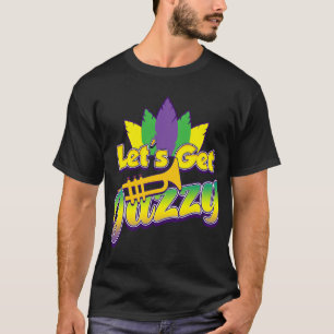 Mardi Gras Lasse Jazz Funny Nola Kostümperlen T-Shirt