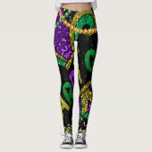 Mardi Gras Leggings (Vorderseite)