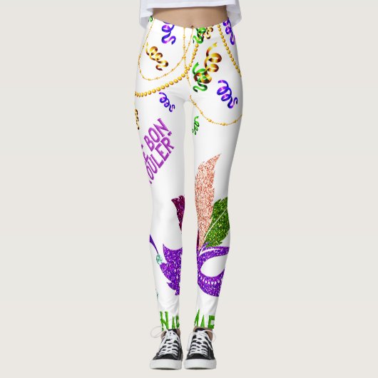 Mardi Gras Leggings (Vorderseite)