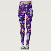 Mardi Gras Leggings