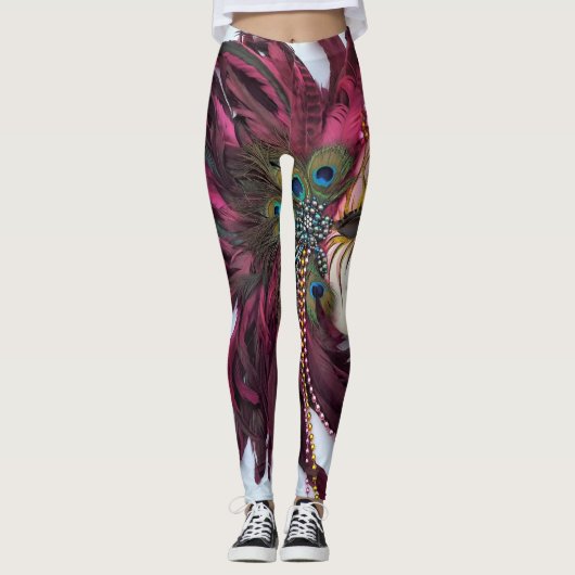 Mardi Gras Leggings (Vorderseite)
