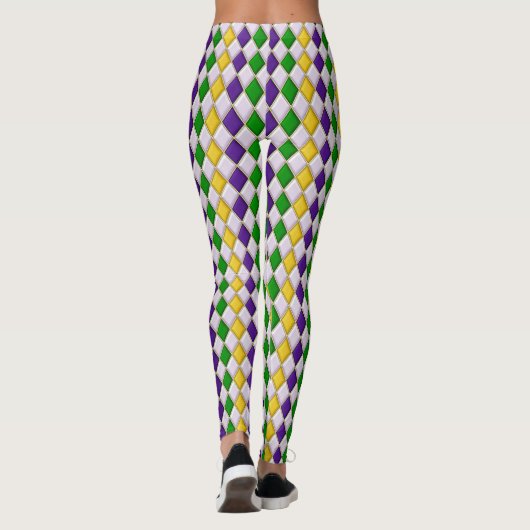 Mardi Gras Leggings (Rückseite)