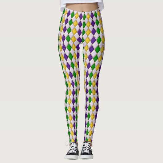 Mardi Gras Leggings (Vorderseite)