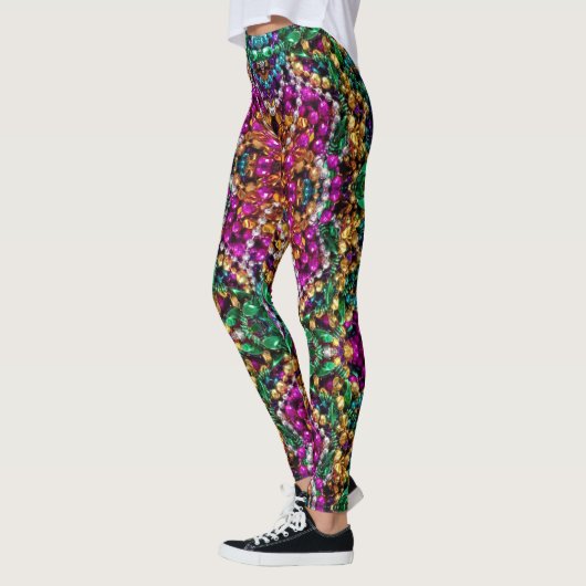 Mardi Gras Leggings Beads Name (Links)