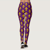 Mardi Gras Leggings Yoga Benutzerdefinierte Farbe (Rückseite)