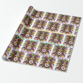 Mardi Gras Let The Good Times Roll Custom Roll Geschenkpapier (Ungerollt)