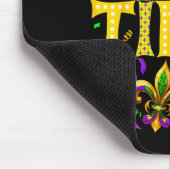 Mardi Gras Let The Good Times Roll Funny Carnival Mousepad (Ecke)