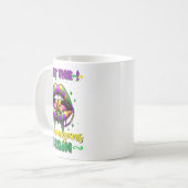 Mardi Gras Let The Shenanigans Begin Lips Kids Men Kaffeetasse (Vorderseite Links)