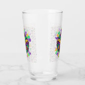 Mardi Gras Ließ die guten Zeiten rollen Glas (Links)