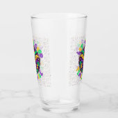 Mardi Gras Ließ die guten Zeiten rollen Glas (Rechts)