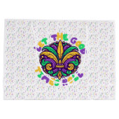 Mardi Gras Ließ die guten Zeiten rollen Große Geschenktüte (Rückseite)