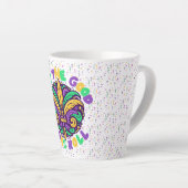 Mardi Gras Ließ die guten Zeiten rollen Milchtasse (Rechte Ecke)