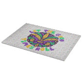 Mardi Gras Ließ die guten Zeiten rollen Schneidebrett (Ecke)