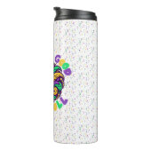 Mardi Gras Ließ die guten Zeiten rollen Thermosbecher (Nach rechts gedreht)