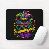 Mardi Gras Ließ die Shenanigans Anfänger Männer Fr Mousepad (Mit Mouse)