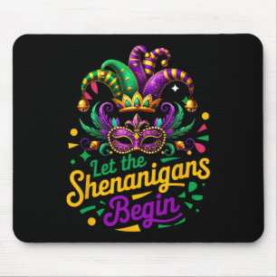 Mardi Gras Ließ die Shenanigans Anfänger Männer Fr Mousepad