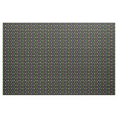 Mardi Gras Lila Gelbe Polka Dots Stoff (Yard (91,4 cm))