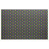 Mardi Gras Lila Gelbe Polka Dots Stoff (Fat Quarter (45,7 x 55,9 cm))