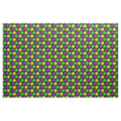 Mardi Gras Lila-Gelbmuster Stoff (Fat Quarter (45,7 x 55,9 cm))