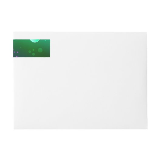 Mardi Gras Lila Hintergrund (Vorderseite)