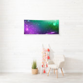 Mardi Gras Lila Hintergrund Banner (Insitu)