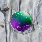 Mardi Gras Lila Hintergrund Button (Beispiel)