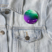 Mardi Gras Lila Hintergrund Button (Beispiel)