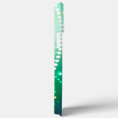 Mardi Gras Lila Hintergrund Case-Mate iPhone Hülle (Rückseite / Rechts)