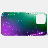 Mardi Gras Lila Hintergrund Case-Mate iPhone Hülle (Rückseite (Horizontal))