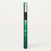 Mardi Gras Lila Hintergrund Case-Mate iPhone Hülle (Hinten/Rechts)