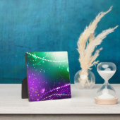 Mardi Gras Lila Hintergrund Fotoplatte (InSitu)