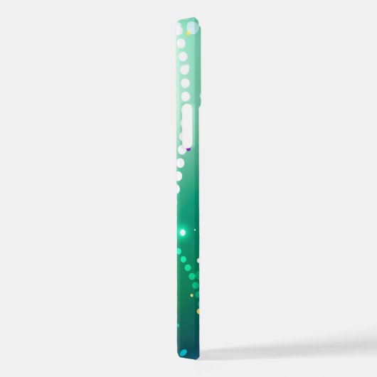 Mardi Gras Lila Hintergrund iPhone Hülle (Rechte Seite)