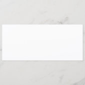 Mardi Gras Lila Hintergrund Menükarte (Rückseite)